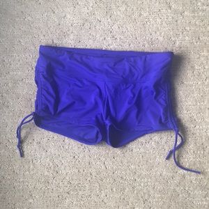 Athleta Scrunch Short Swim Bottoms